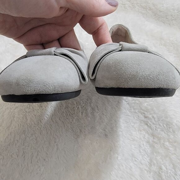 Dansko‎ Lina Stone Suede Ballet Bow Flats Comfort Size EU 36 US 5.5-6 EUC - Picture 3 of 14